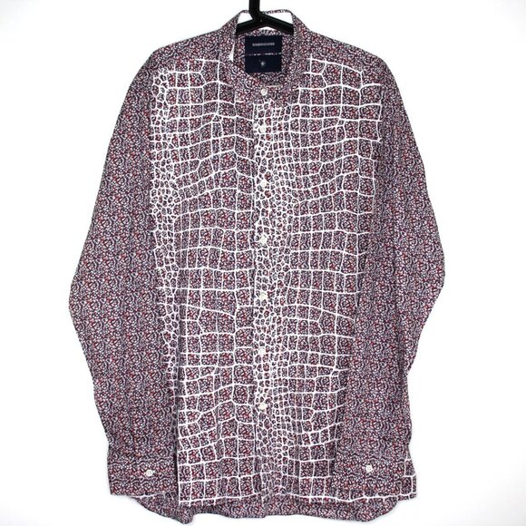 MARNI 23ss STRIPED BRUSHED WOOL SCARF